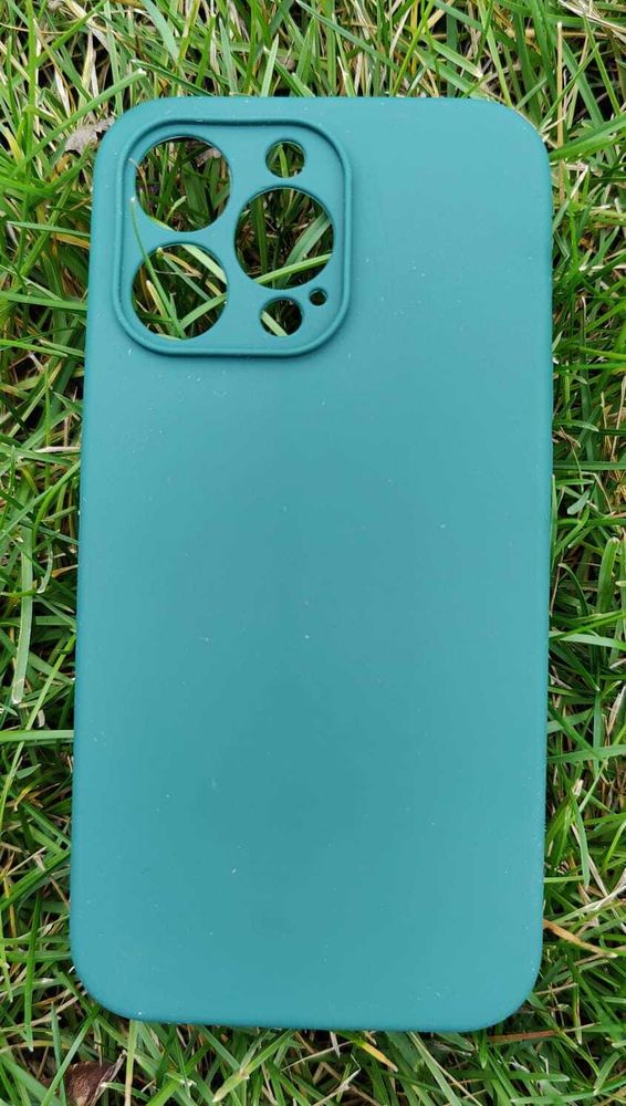 Чехол Silicone Cese на iPhone 13 Pro Max (Sea blue) без логотипа