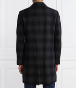 Хлопковое пальто h-hyde-c-224 BOSS BLACK - черный(50502270)