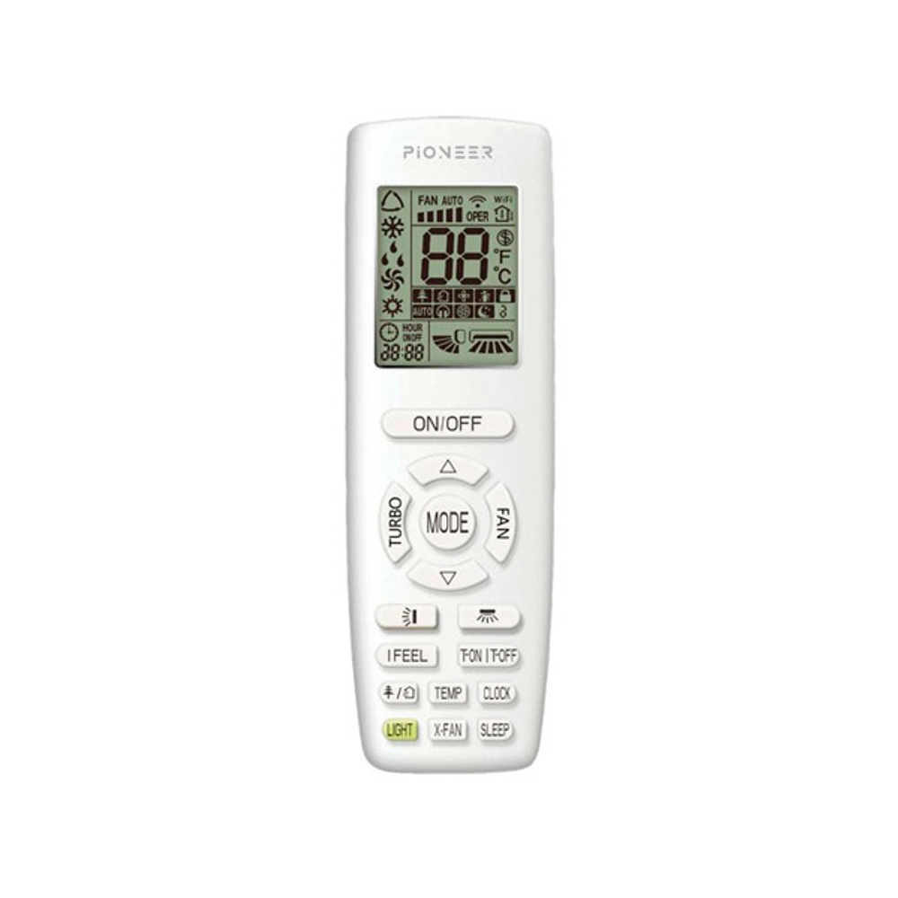 Мультисплит система на 4 комнаты Pioneer KFRI25LW x 4 / 4MSHD36B