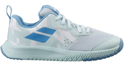детские Кроссовки теннисные Babolat Pulsion All Court Junior - white/honeydew