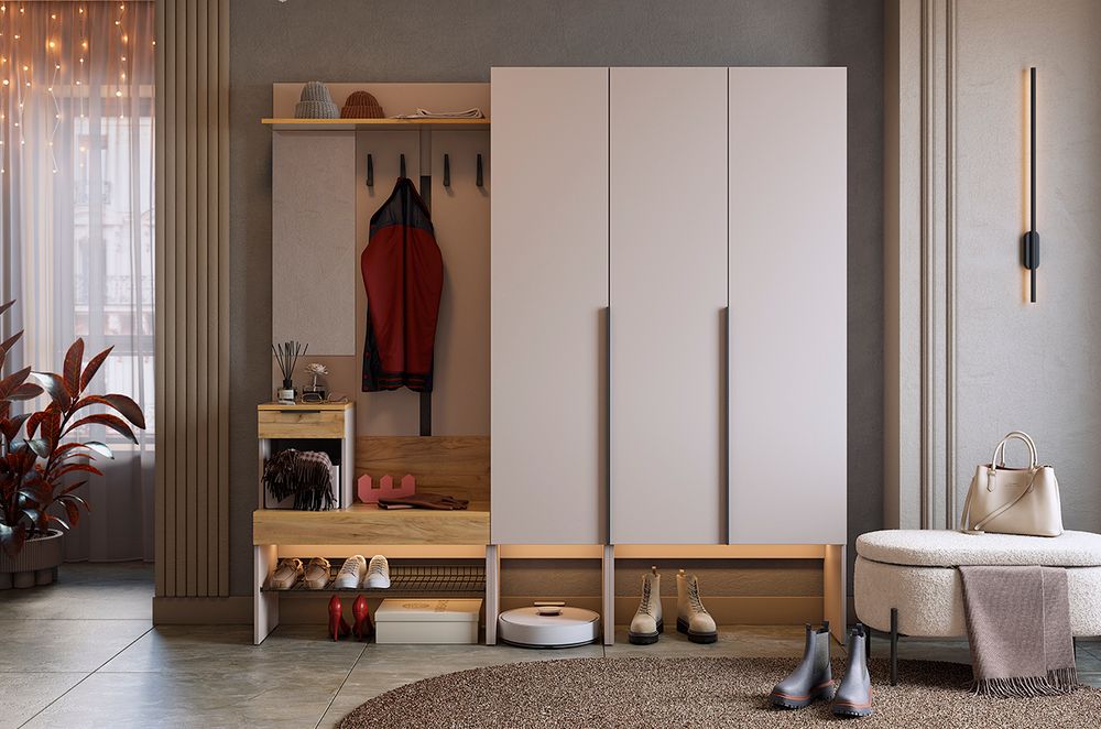 Прихожая "Баско" К11 2000, Мебельсон, г. Ижевск