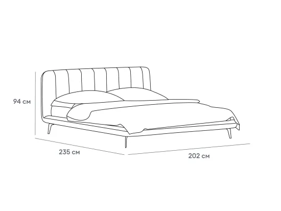 Кровать Amsterdam 831269