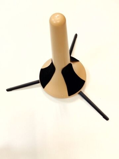 Подставка для трубы бежевая