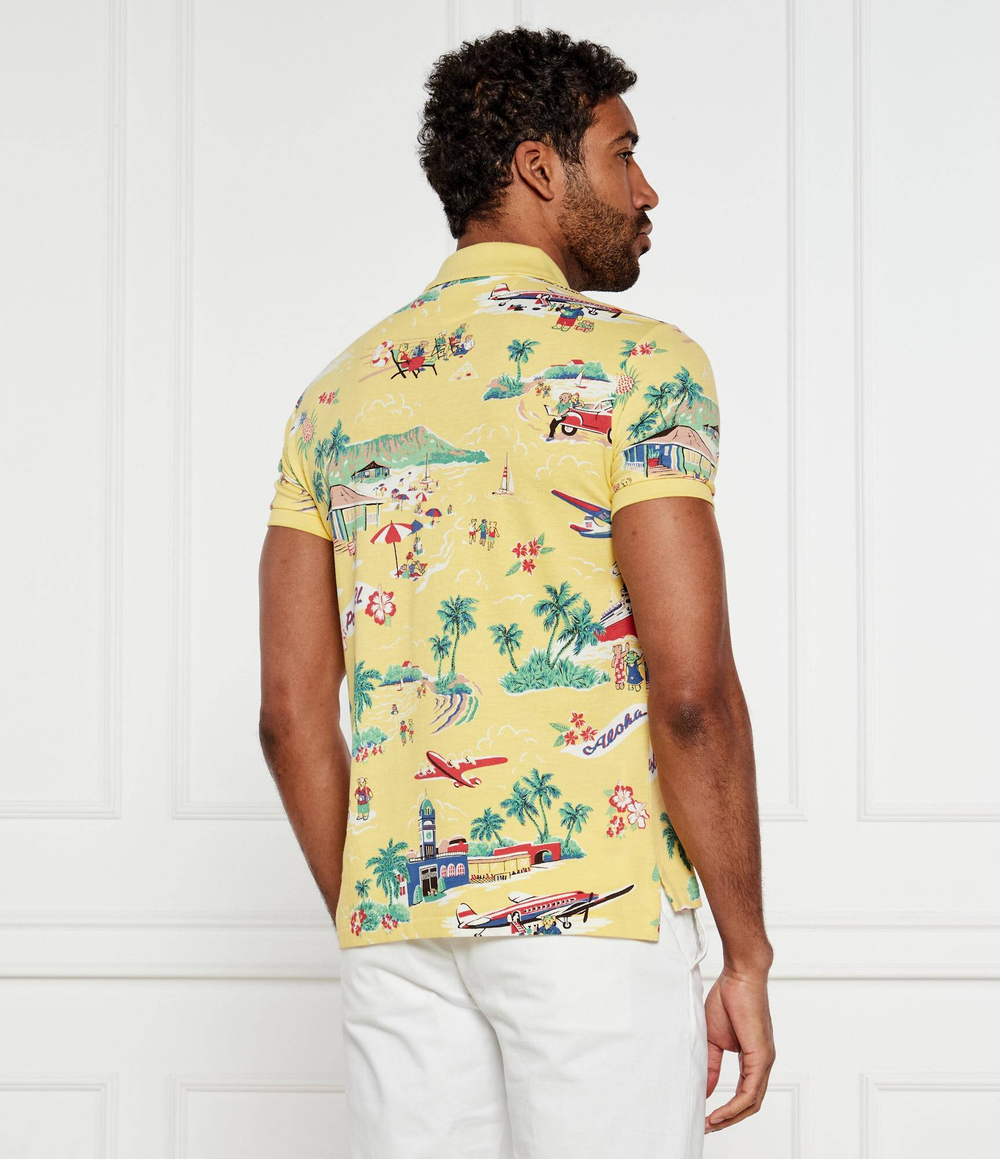 Поло POLO RALPH LAUREN - желтый(710963485)