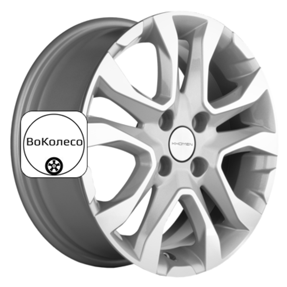 6x15/4x100 ET40 D60,1 KHW1503 (XRay) F-Silver-FP Khomen Wheels