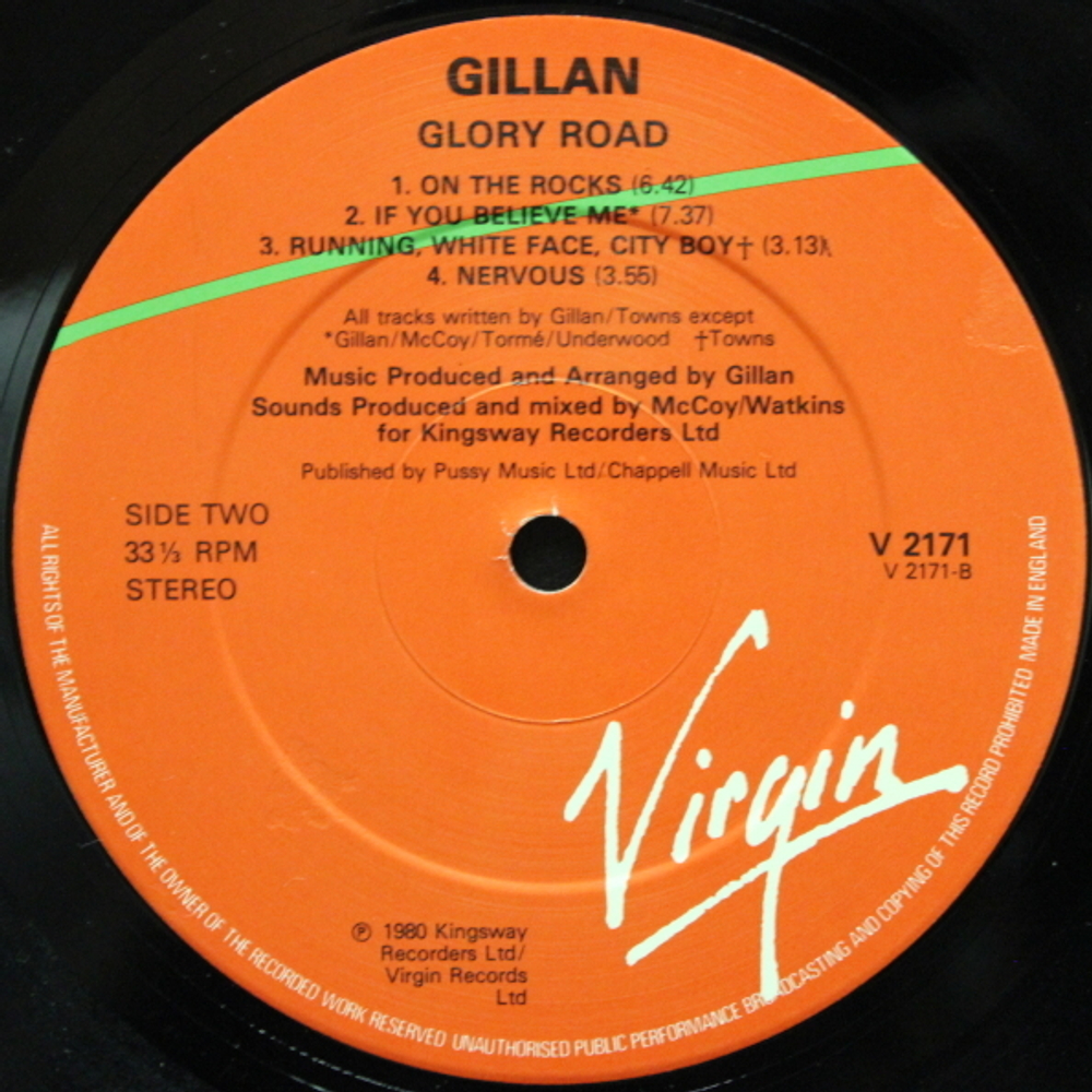 Gillan / Glory Road (LP)