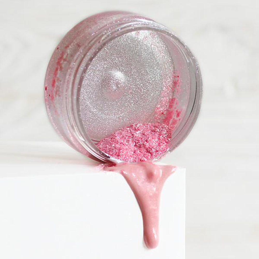 Блеск пищевой плотный "Розовый жемчуг", 10 гр
