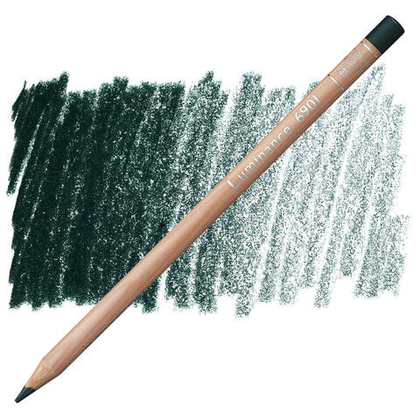 Caran d'Ache Luminance 6901. 739 Dark sap green