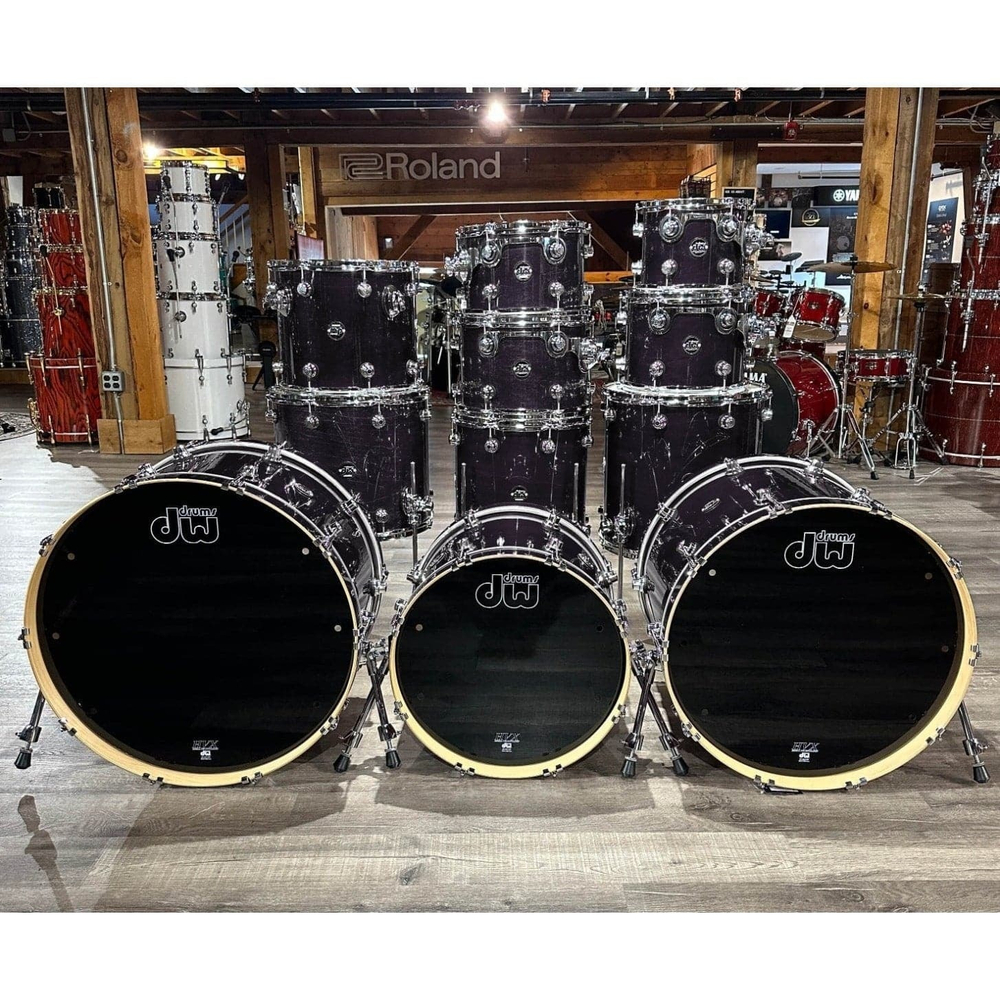 Ударная установка Drum Workshop Shell Set Perfomance Lacquer Ebony Stain