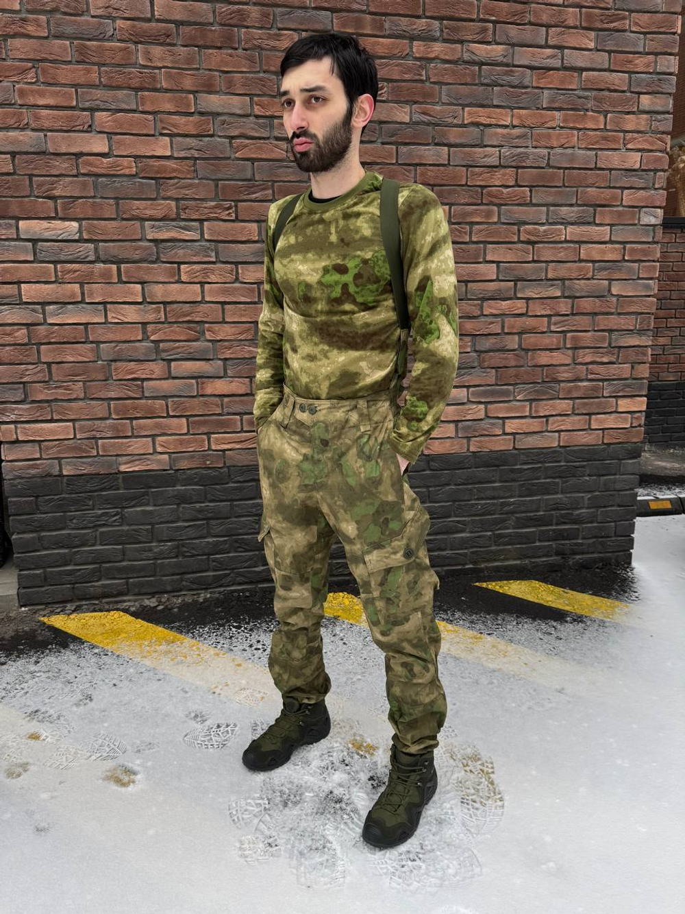 Костюм горка 6 флис / осень-зима / мох