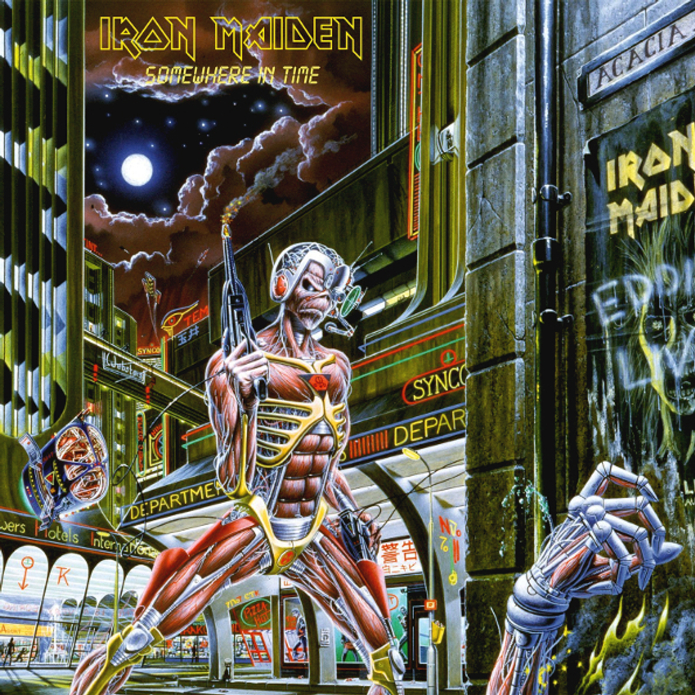 Виниловая пластинка Somewhere In Time — Iron Maiden купить в  интернет-магазине Collectomania.ru