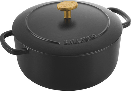 Кастрюля ballarini bellamonte, чугун, антипригарное покрытие, чёрная · арт. fabr 75003-539-0