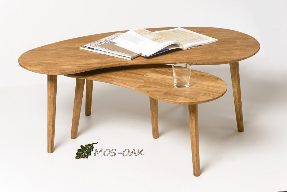Стол журнальный из массива дуба Nord 6/3, 6/4