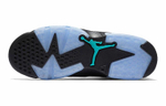 Кроссовки Jordan Air Jordan 6 Retro White Jade Black (Женская размерная сетка)