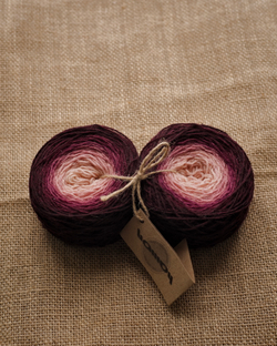 Градиент "Бургундия" 100 г шерсть