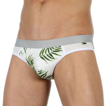 Мужские трусы джоки белые с принтом Van Baam