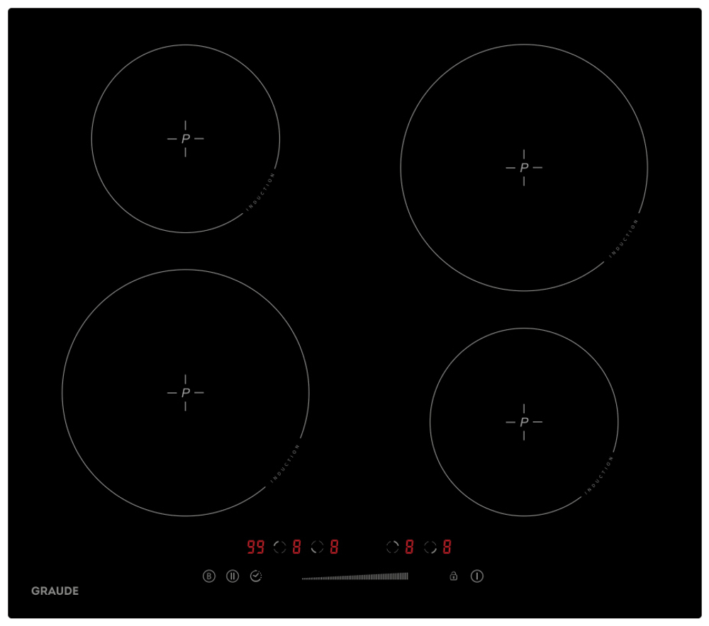 Электрическая варочная панель Graude IK 60.0 AS