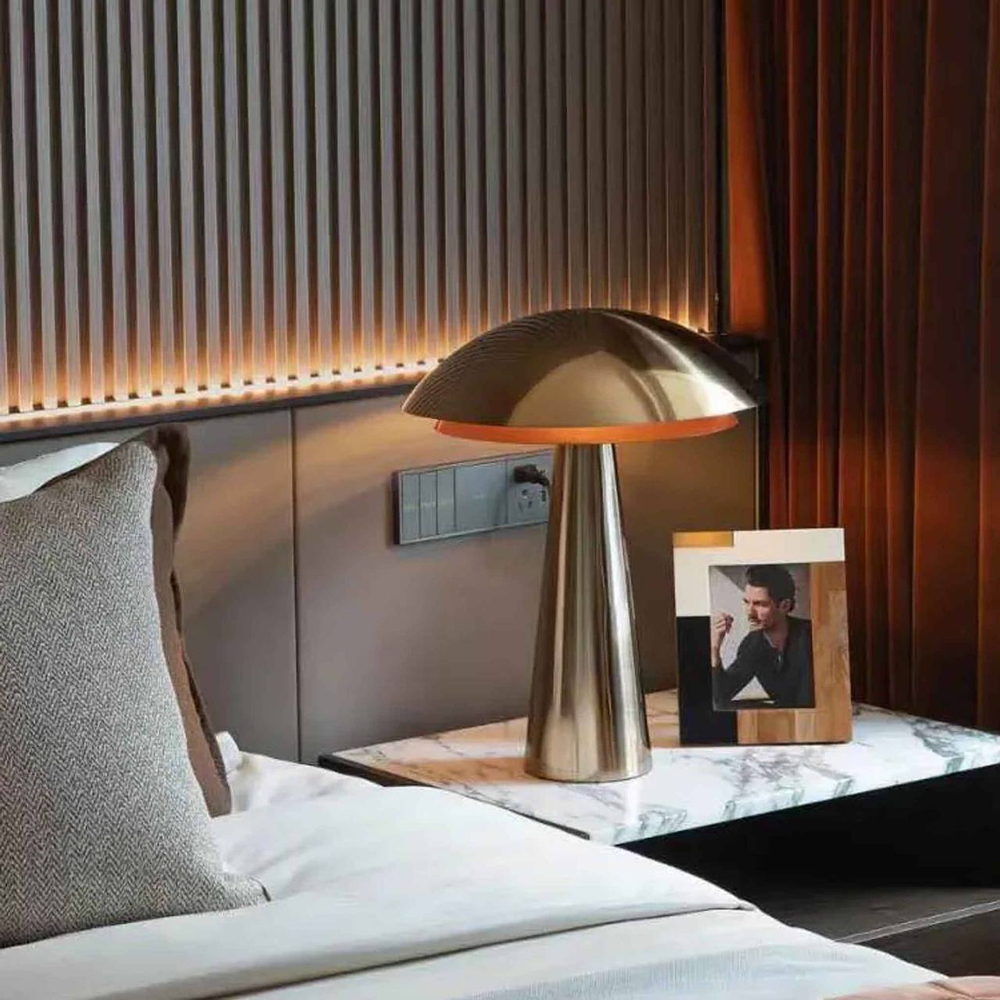 Table design lamp Fungo veioza by Anzazo