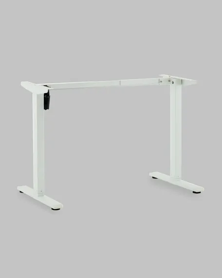 Подстолье для стола с электроприводом и регулировкой высоты, 1 мотор, память 3 уровня высоты, белый