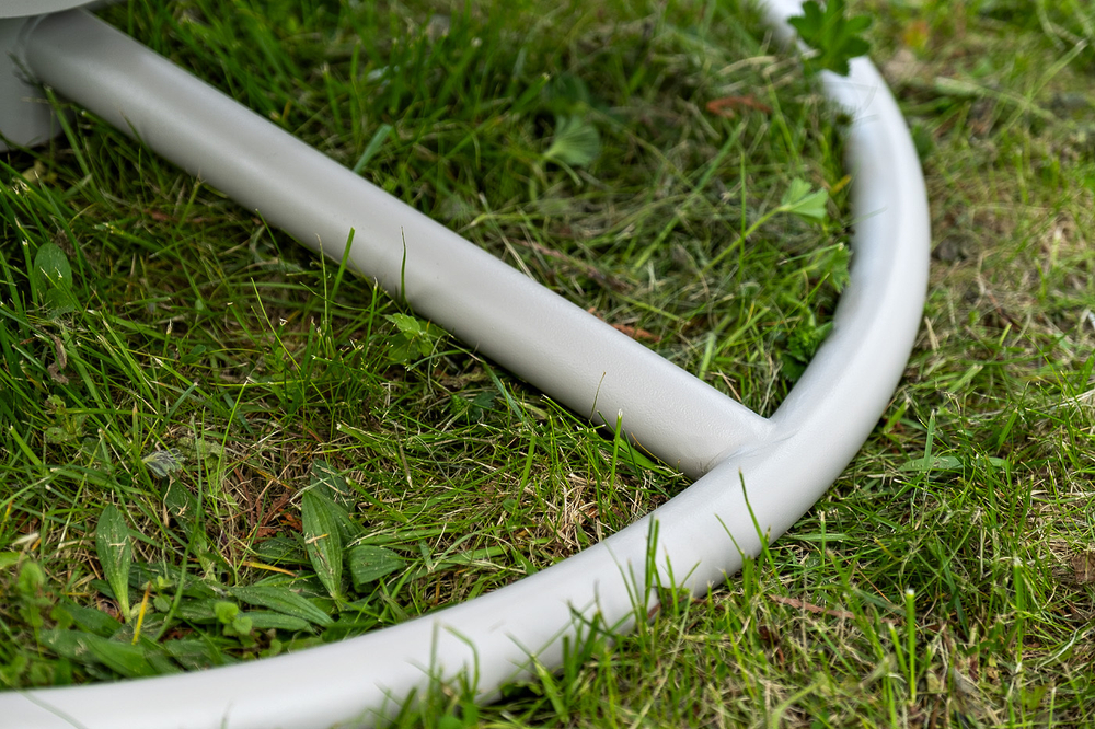 "Севилья" кресло-кокон из искусственного ротанга, цвет светло-серый