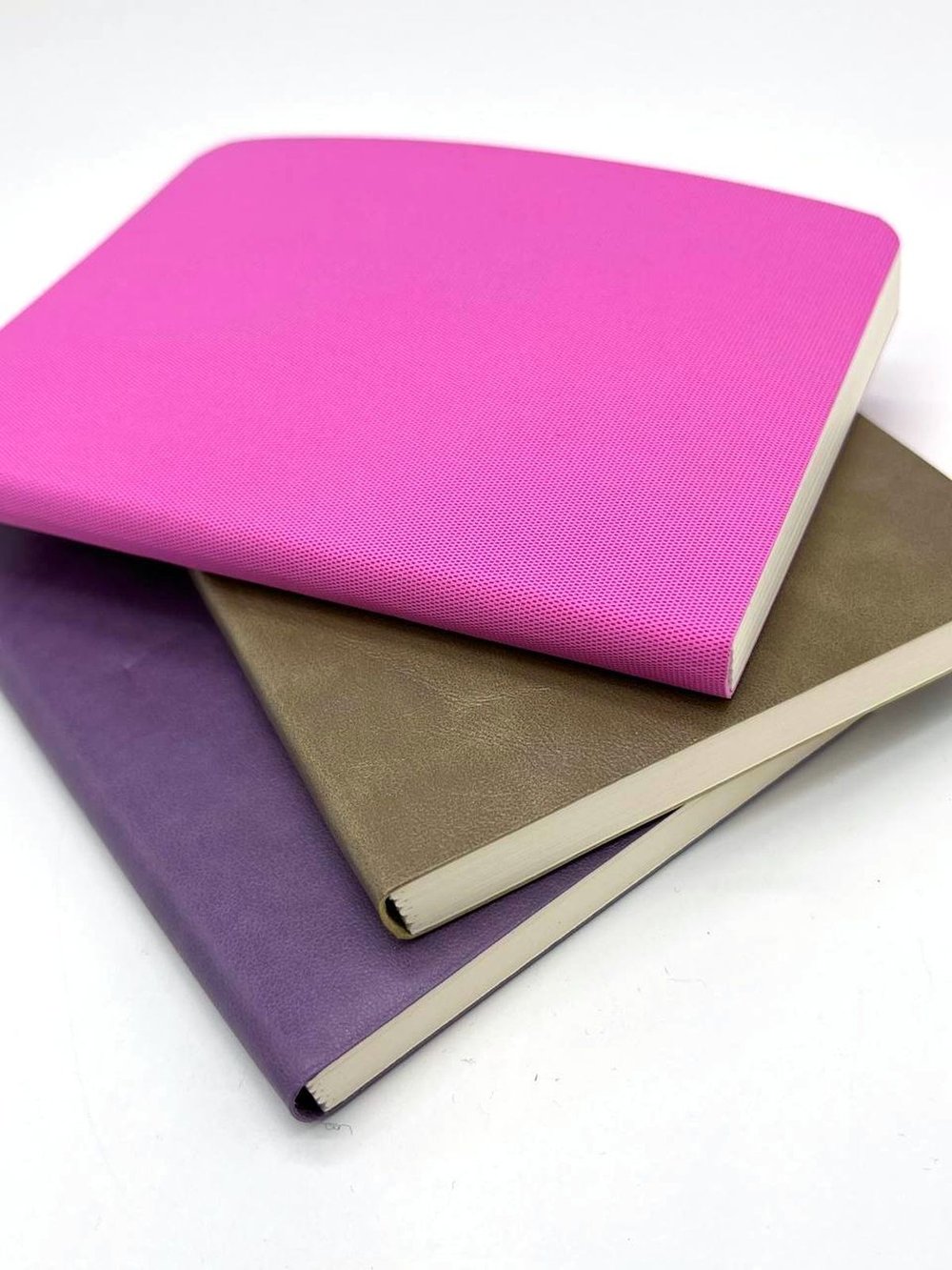 Набор 3 блокнота 88л (138*102мм) лин. роз.,фиол., зел. (5447-7)