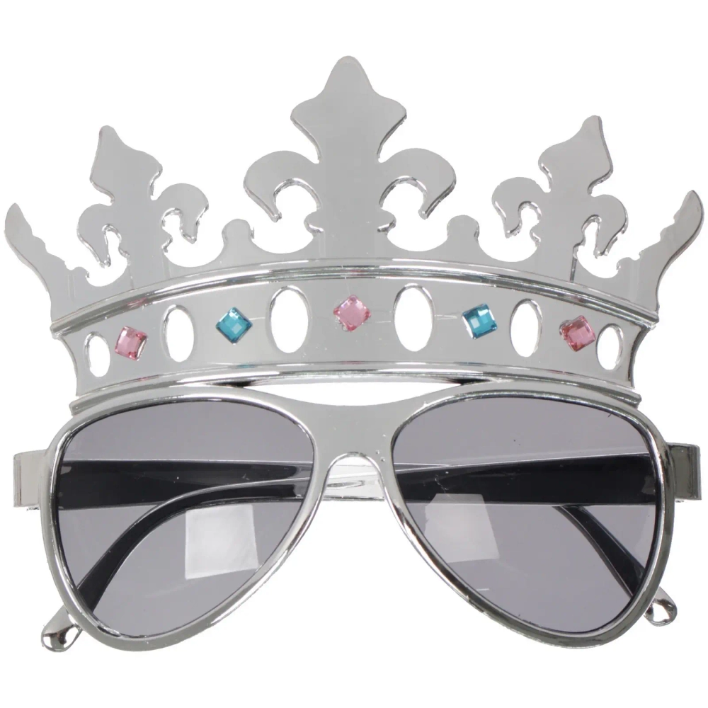 Очки карнавальные «Король» 14,2*10,9 см, микс