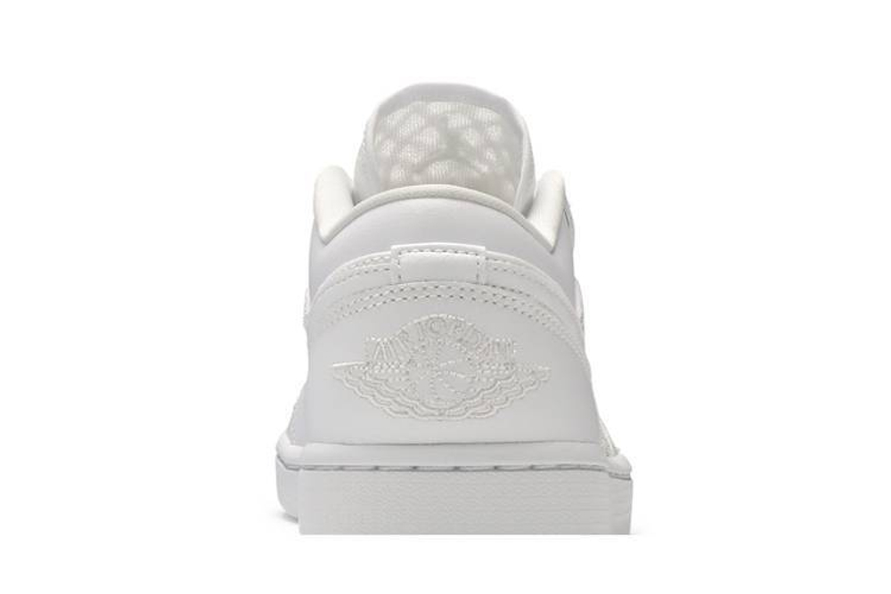 Кроссовки Jordan Air Jordan 1 Low All-White (Женская размерная сетка)