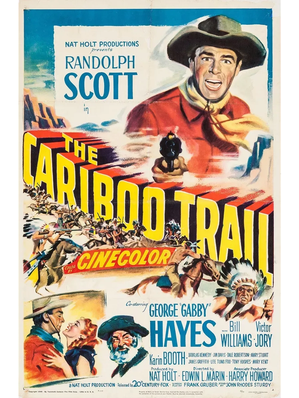 Тропа Карибу (1950) (КИНО USB)