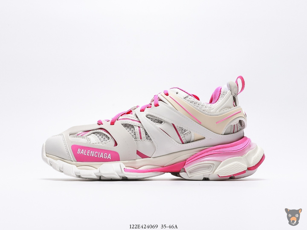 Кроссовки Track Trainers White/Pink