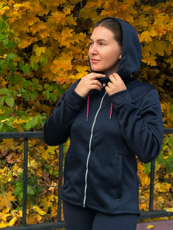 Толстовка на молнии Shires Aubrion Kilburn Navy