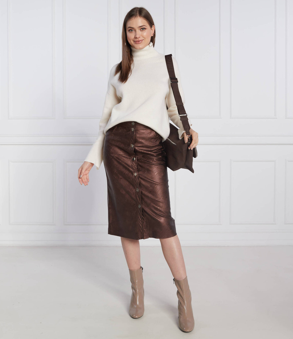 Хлопковый гольф Liu Jo - белый(CF2343 MA31N)