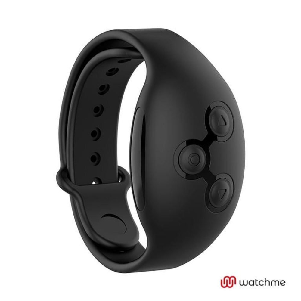 Зеленое виброяйцо с черным пультом-часами Wearwatch Egg Wireless Watchme