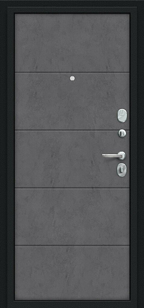 Граффити-1 Букле черное/Slate Art 205*96 правое