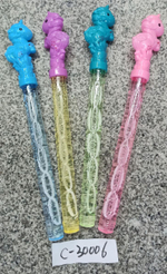 Мыльные пузыри Единорог 36 см, 4 цвета микс, с-30006