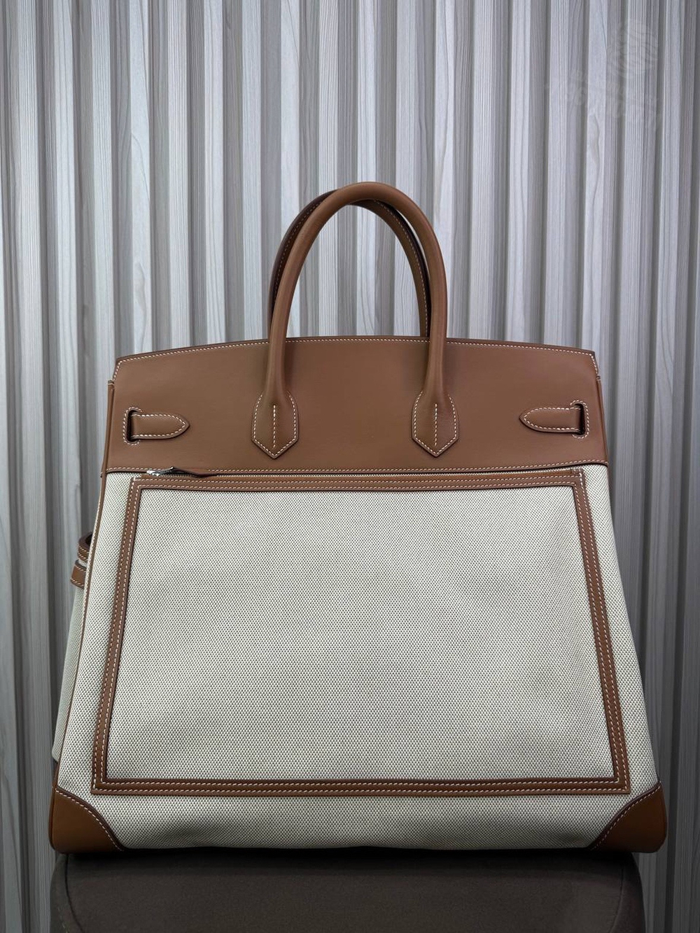 Дорожная сумка Hermes HAC Birkin 40 Cargo Toile