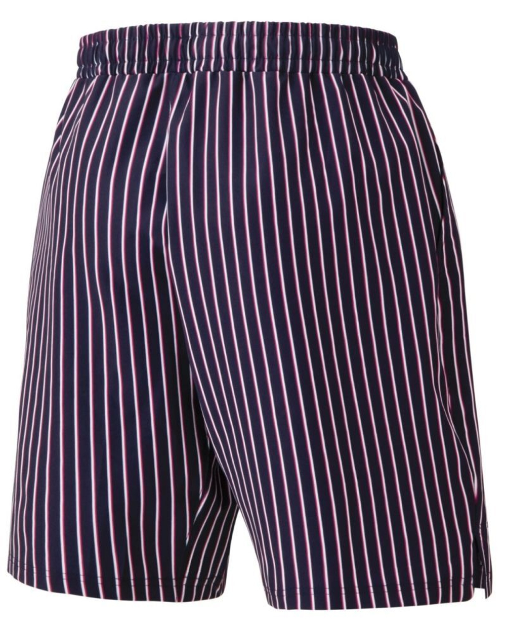 Мужские шорты теннисные Yonex Striped Shorts - navy blue/rose pink