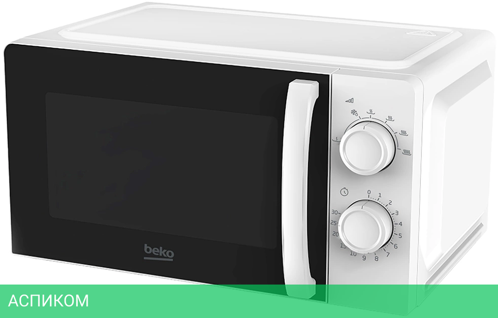 Микроволновая печь Beko Solo MOC20100W1 White (9210983200)