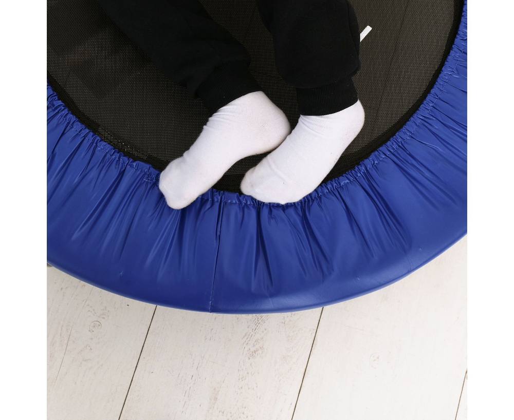 Батут с поручнем DFC JUMPFIT 36'' синий
