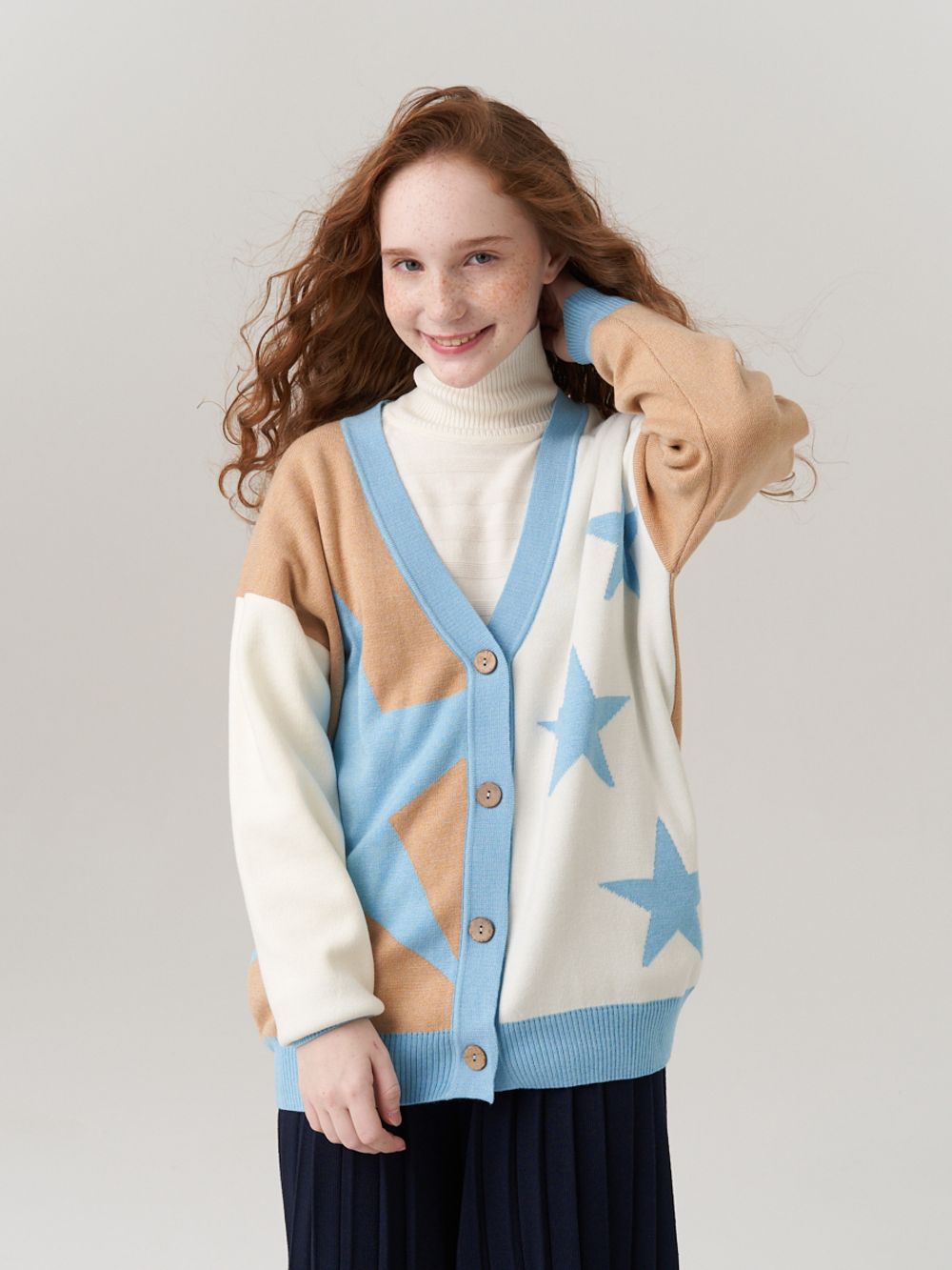 AT969 Кардиган для девочек сахара