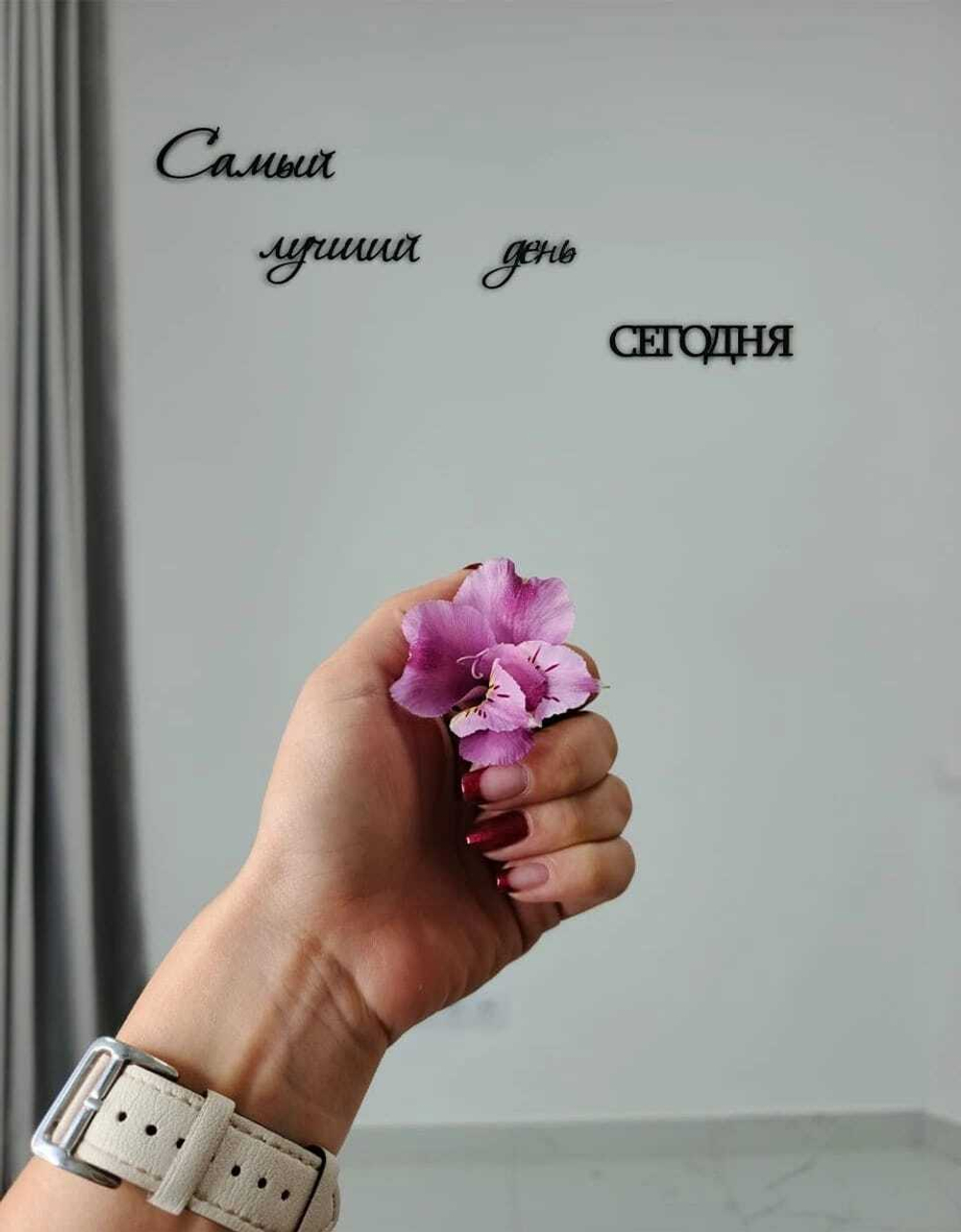 Маникюр с покрытием лак