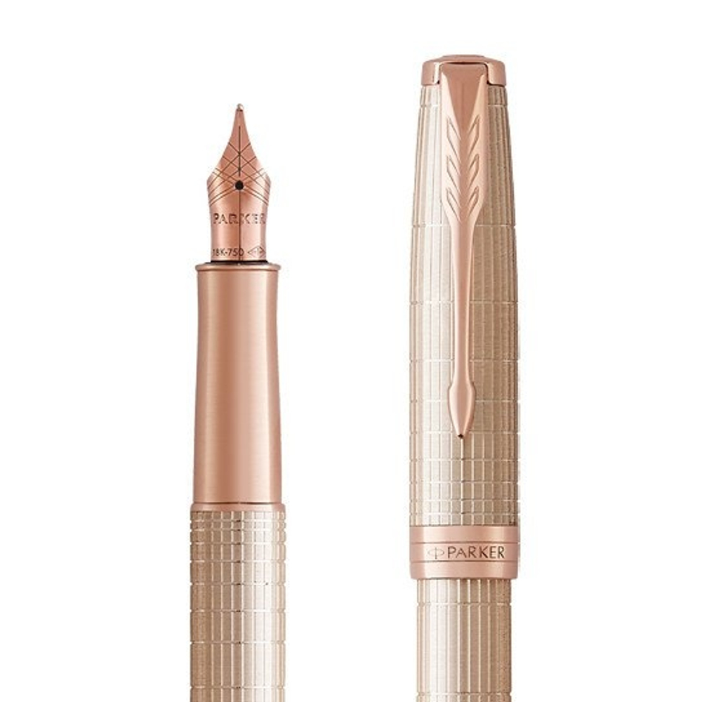 Перьевая ручка Parker Sonnet 2016 Chiselled PGT перо F