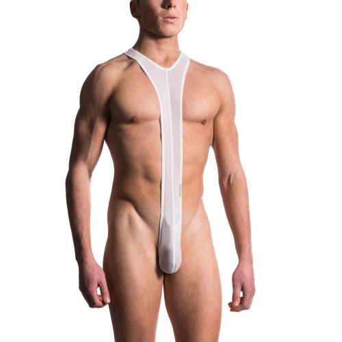 Манкини белое Manstore Stola White Thong