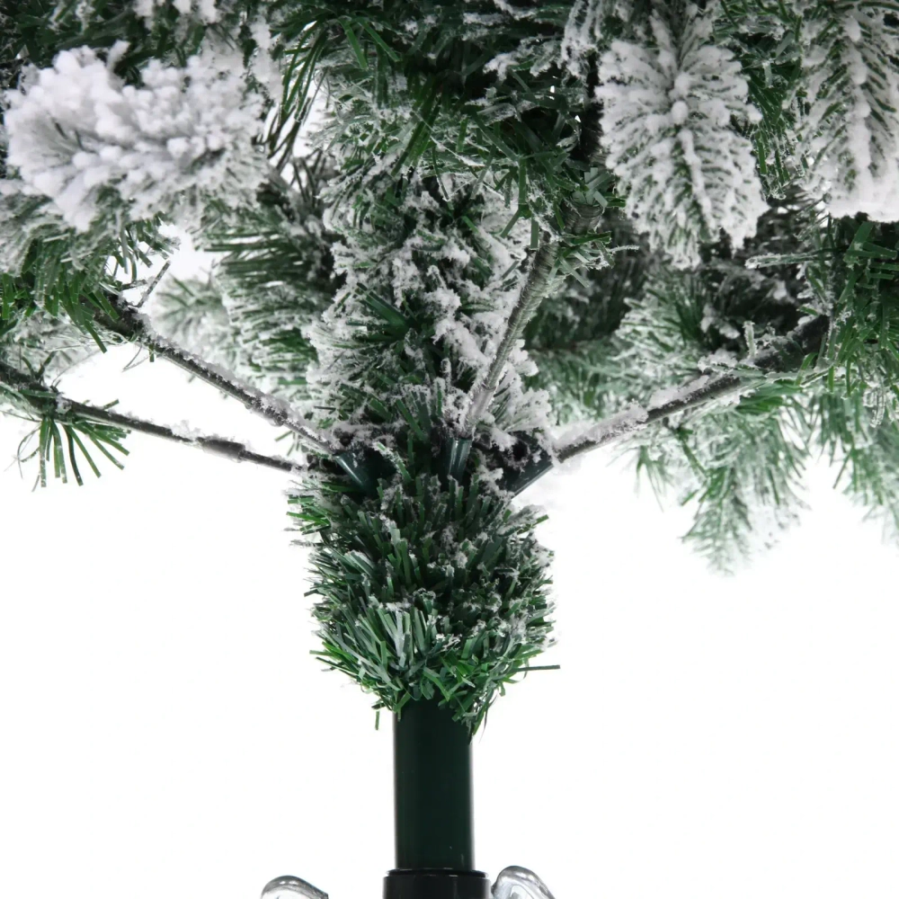 Ёлка «Снежная сказка» 150 см, ПВХ, резина (323 веток)