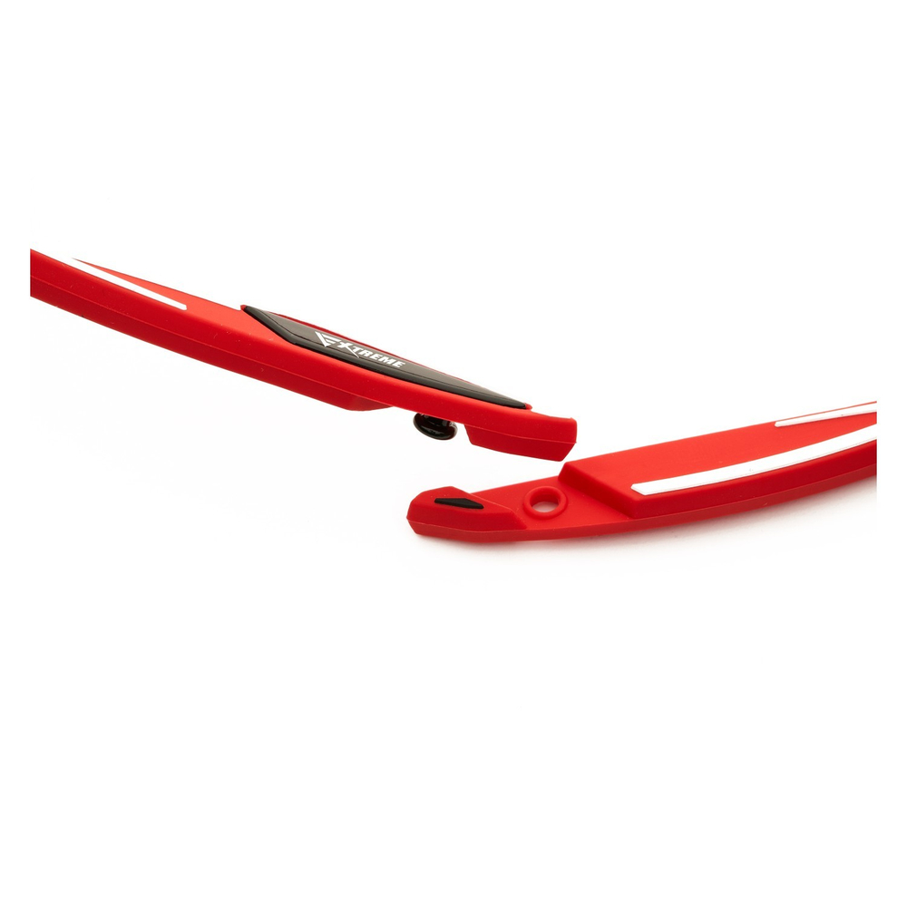 Ожерелье PHITEN EXTREME CROSS (красно-белый)