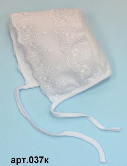 Чепчик крестильный для новороженных