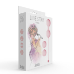 Набор вагинальных шариков 2,2см и 3см Lola Games Love Story Diva Tea Rose 3012-01lola