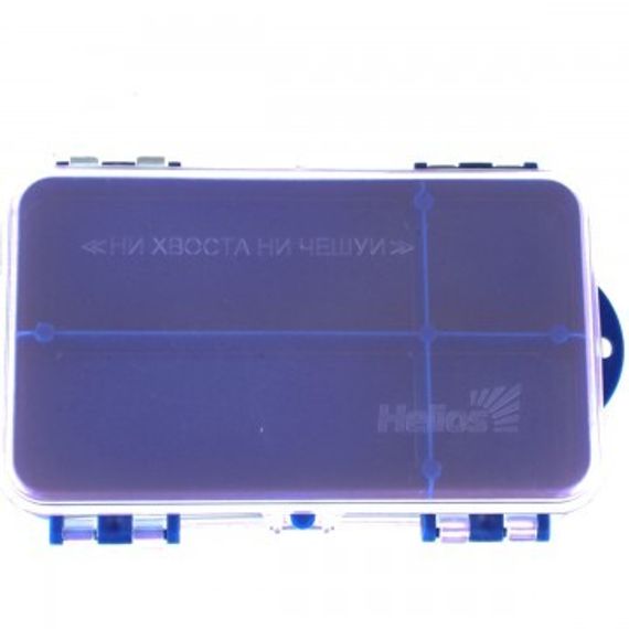 Коробочка для оснастки Helios двухсторонняя (синяя)