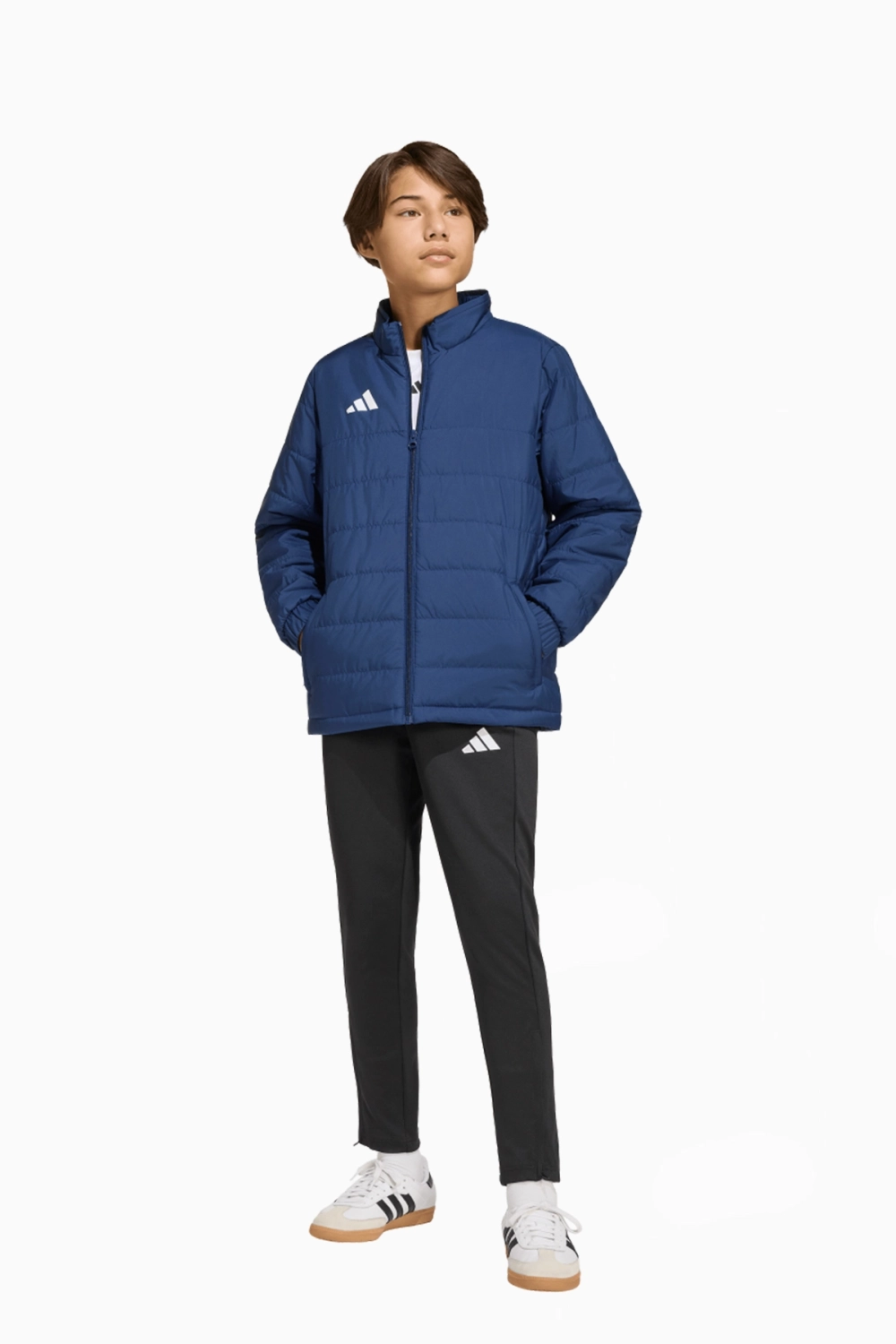 Куртка adidas Entrada 26 Light Junior - темно-синий