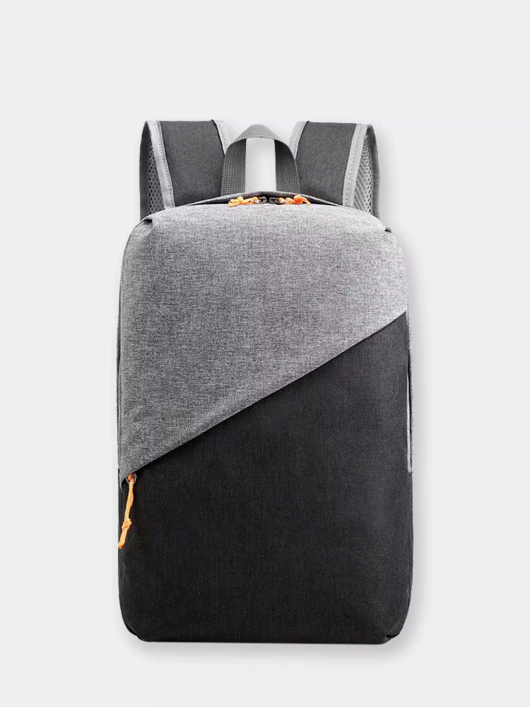 Рюкзак для ноутбука водонепроницаемый с USB Серый/Черный