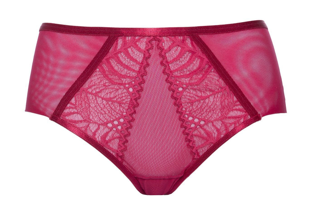 Ярко-розовые высокие трусики-слипы Beverly (Размер: 36) (Цвет: ярко-розовый)